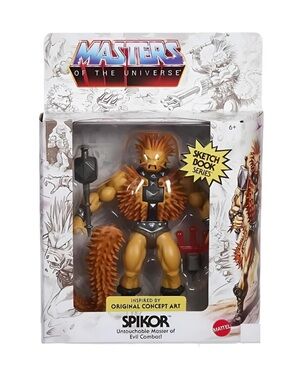 Mattel Masters of the Universe Spikor Figure - Brown & Black